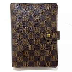 (R581) Louis Vuitton Agenda MM Damier Agenda Ebene